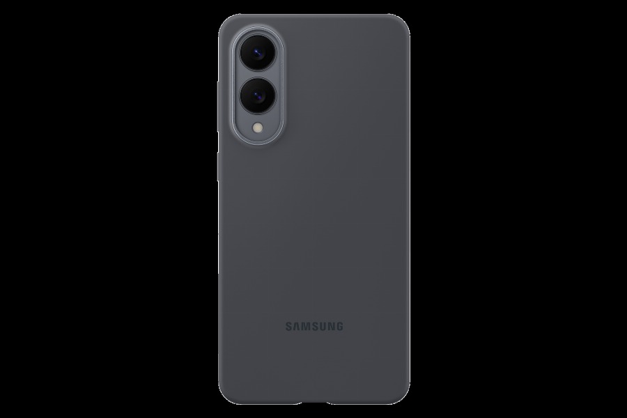 Samsung Galaxy S25 Edge Siliconen Back Cover Zwart