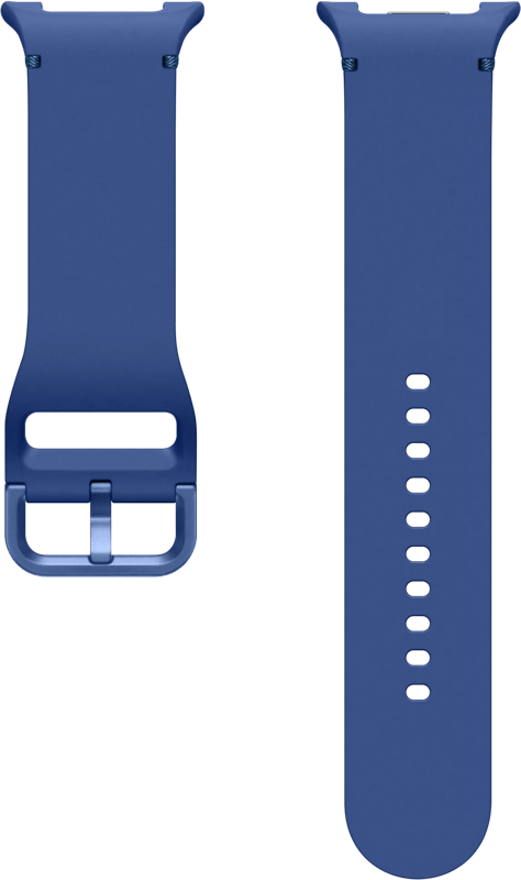 Samsung Galaxy Watch 8 Series Siliconen Sport Bandje Blauw M/L