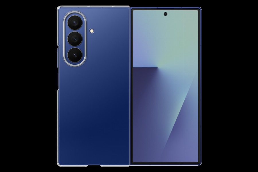 Samsung Galaxy Z Fold 7 Back Cover Transparant