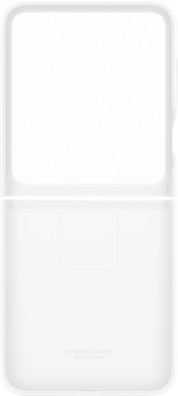 Samsung Galaxy Z Flip 7 FE Siliconen Back Cover Wit