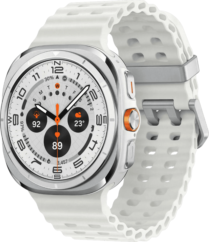 Samsung Galaxy Watch Ultra (2025) 4G Titanium Wit 47mm