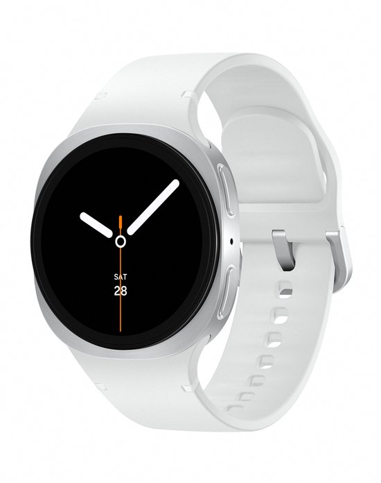 Samsung Galaxy Watch8 – smartwatch – 40mm – Zilverkleurig + 1 jaar extra garantie
