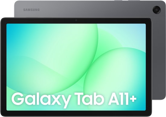 Samsung Galaxy Tab A11 Plus - Wi-Fi - 256GB - Gray + 1 jaar extra garantie
