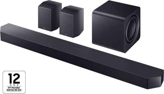 Samsung Q-series HW-Q990H - Soundbar - Zwart Titanium - Buitenlands model