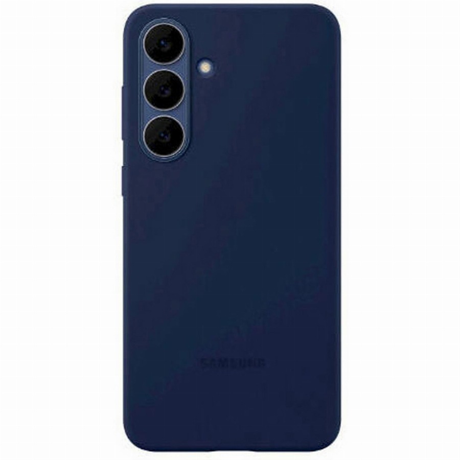 Samsung Galaxy A57 Siliconen Back Cover Donkerblauw
