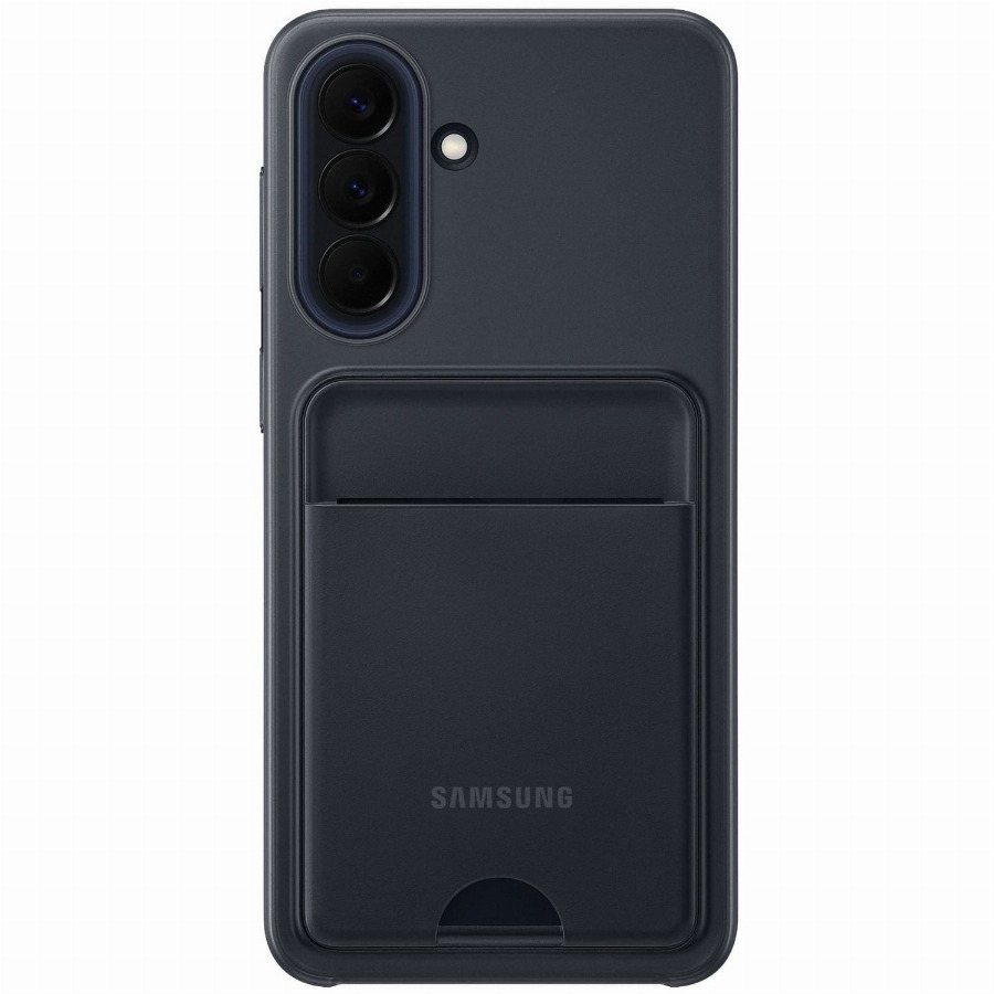 Samsung Galaxy A57 Card Slot Back Cover Zwart