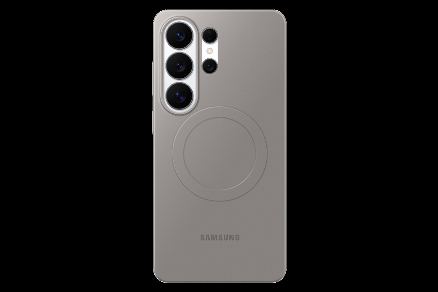 Samsung Galaxy S26 Ultra Slim Back Cover met Magneet Grijs