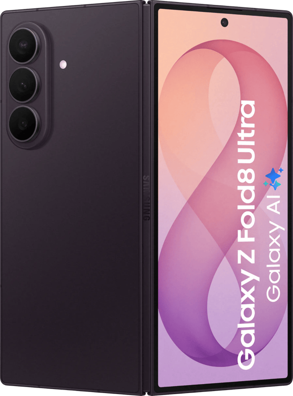 Samsung Galaxy Z Fold 8 Ultra 256GB Paars 5G