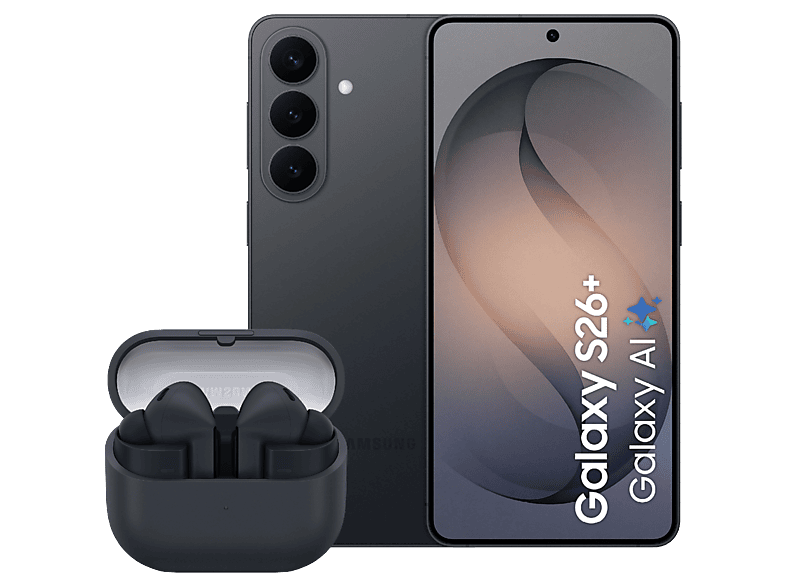 Samsung Galaxy S26 Plus + Buds3 Fe – Bundel 256 Gb 5g Zwart