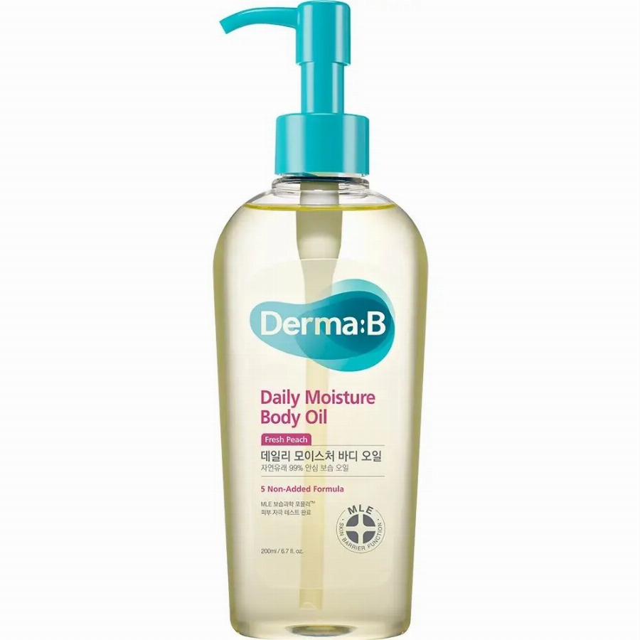 Derma:B Daily Moisture Body Oil – verzorgende lichaamsolie 200 Huidolie