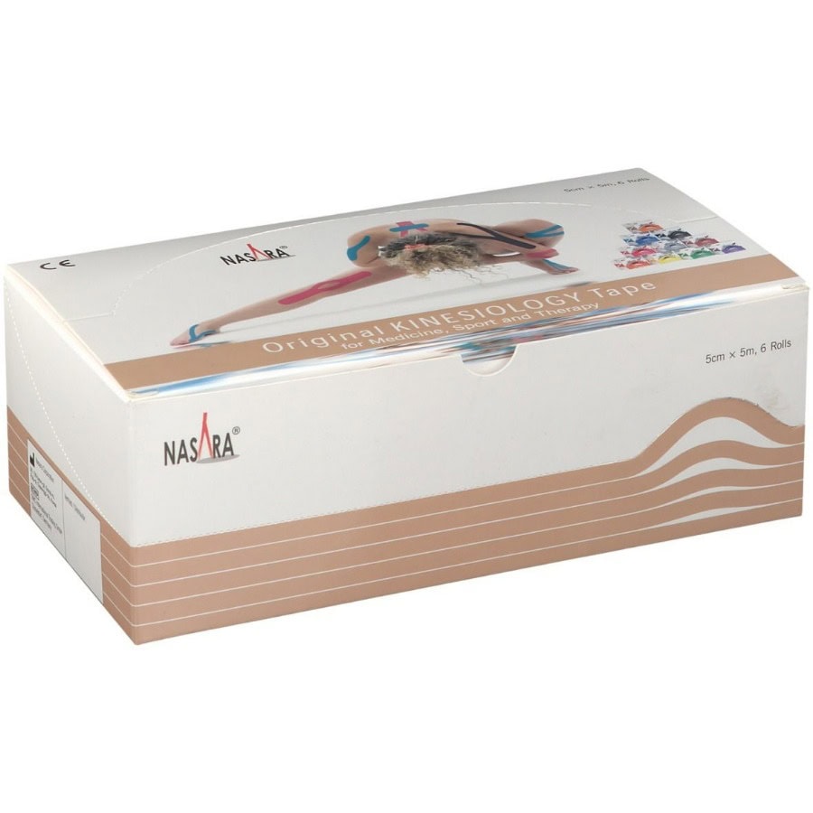 NASARA Kinesiologie Tape Doos 6 Pleister