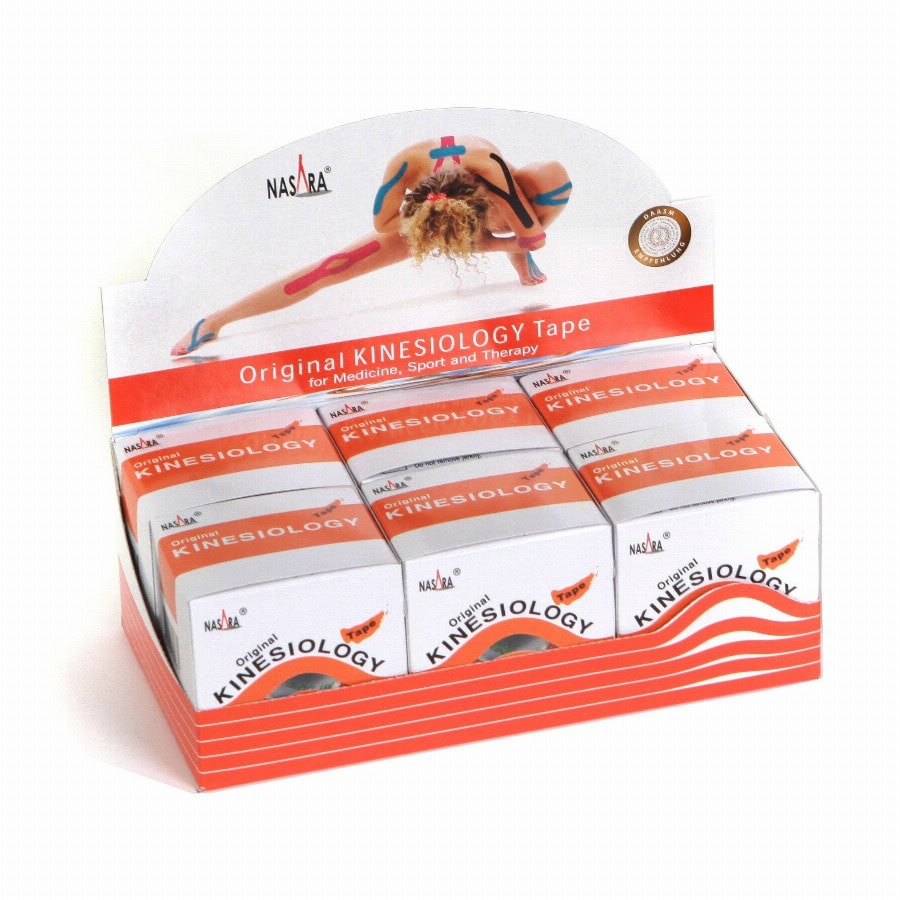 NASARA Kinesiologie Tape Doos 6 Pleister
