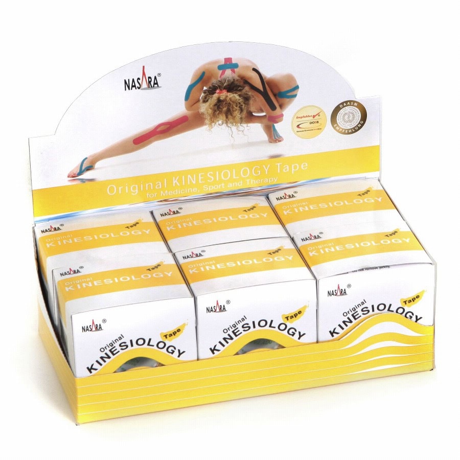 NASARA Kinesiologie Tape Doos 6 Pleister