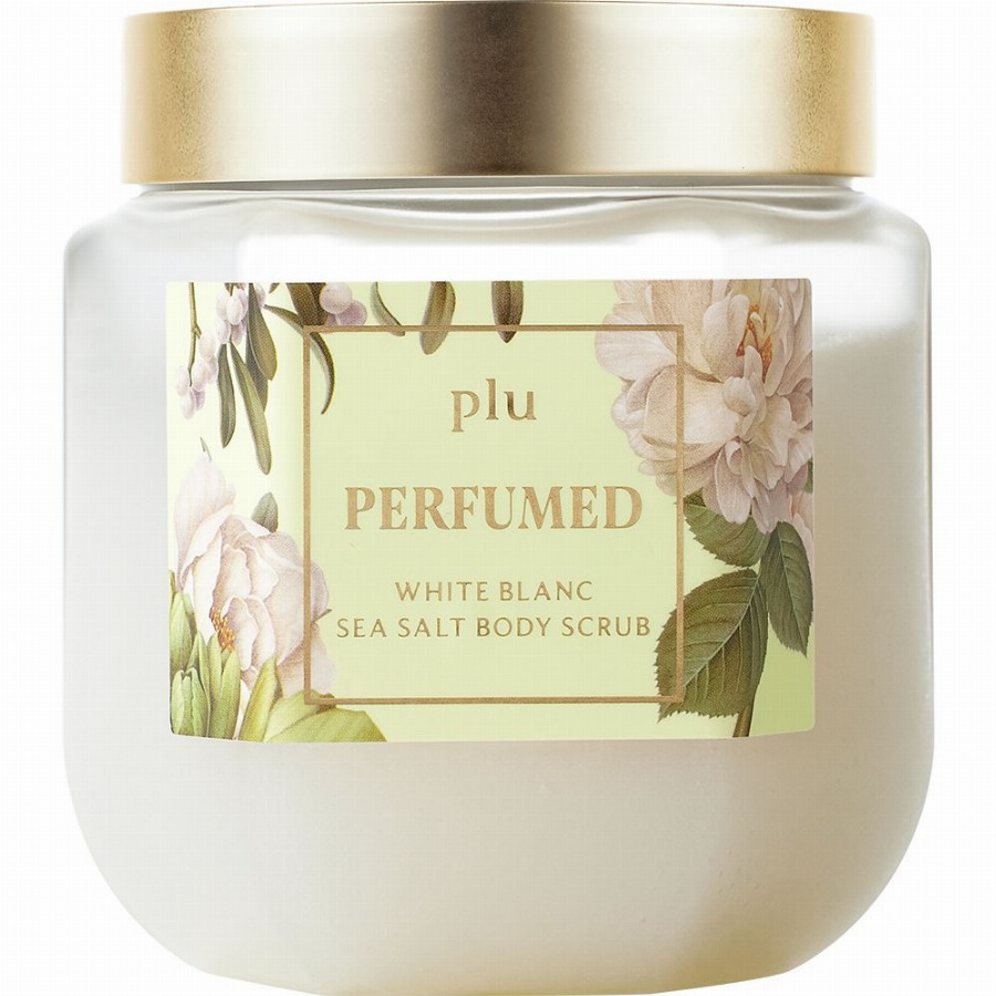 PLU Perfumed White Blanc Sea Salt Body Scrub – verfrissend & gladmakend 500 Peeling
