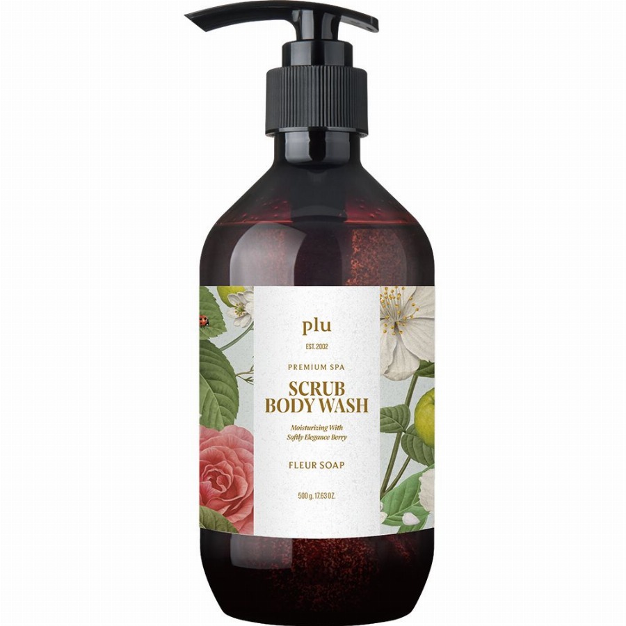 PLU Perfumed Spa Fleur Soap Shower Gel – zacht reinigend & bloemig geurend 500 Douchegel
