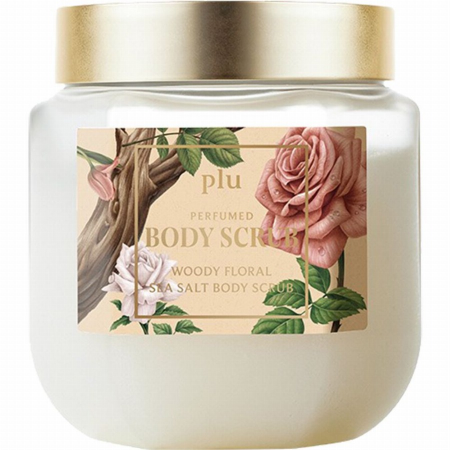 PLU Perfumed Woody Floral Body Scrub – verzorgend & verkwikkend 500 Dagcrème