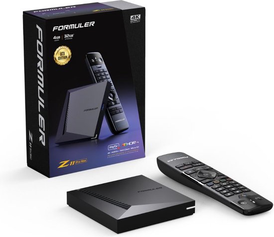 Formuler Z11 Pro Max Bluetooth - Ontvanger - Mediaplayer - IPTV Box - BT edition