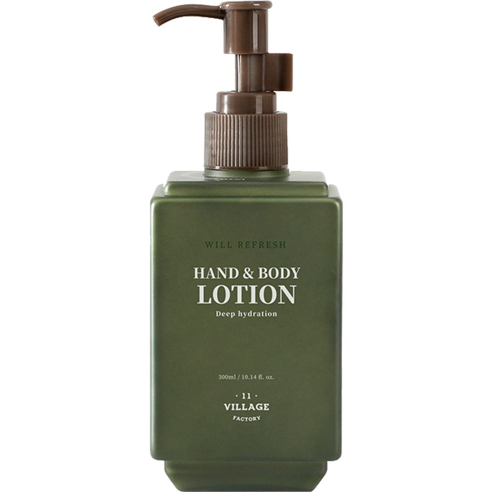 VILLAGE 11 FACTORY Will Refresh Hand & Body Lotion – Hydraterende bodylotion 300 Lichaamsverzorging