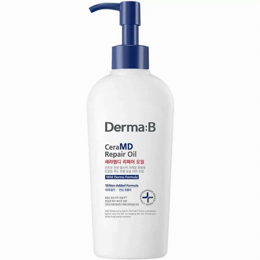 Derma:B CeraMD Repair Oil – herstellende lichaamsolie 200 Huidolie