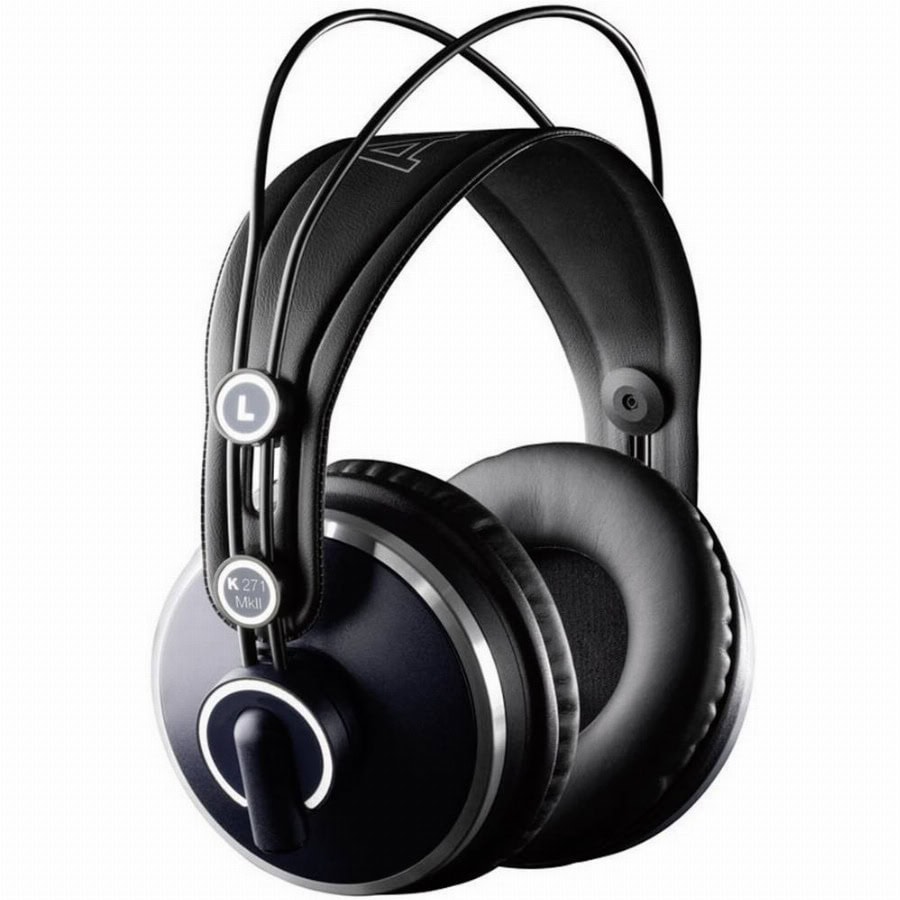 AKG Harman K271 MkII Over Ear koptelefoon Kabel Zwart Studio