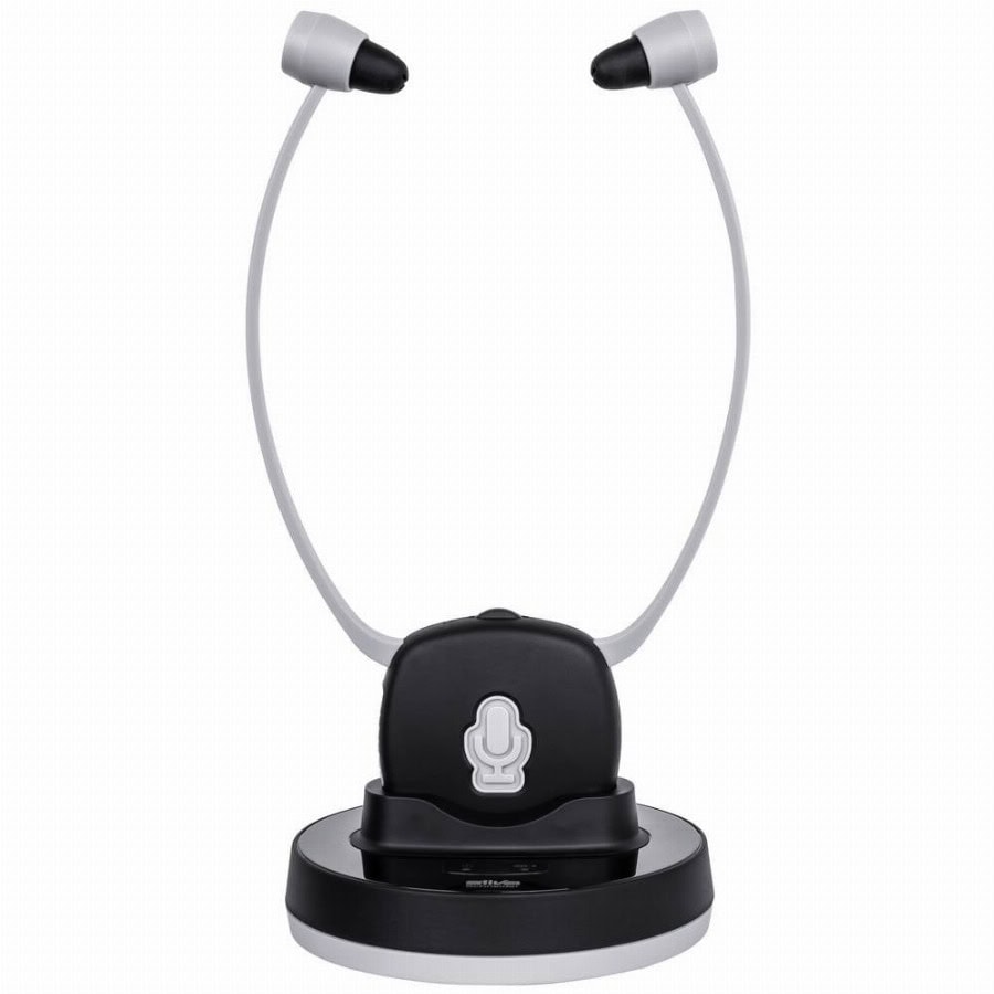 Silva Schneider DH 9600 In Ear oordopjes Radiografisch Stereo Zwart/grijs Volumeregeling, Microfoon uitschakelbaar (mute) HiFi