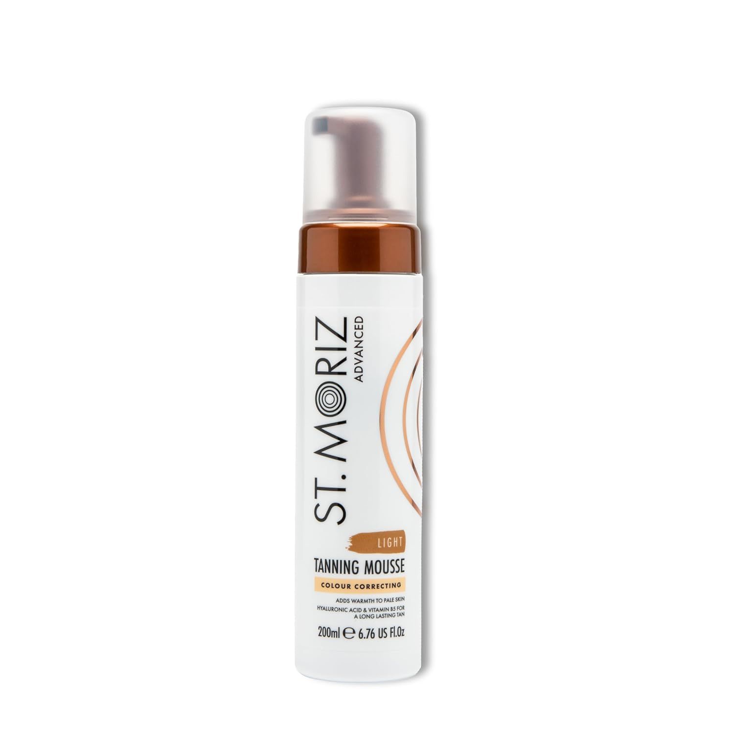 ST. MORIZ Geavanceerde Kleurcorrigerende Zelfbruinende Mousse Light 200