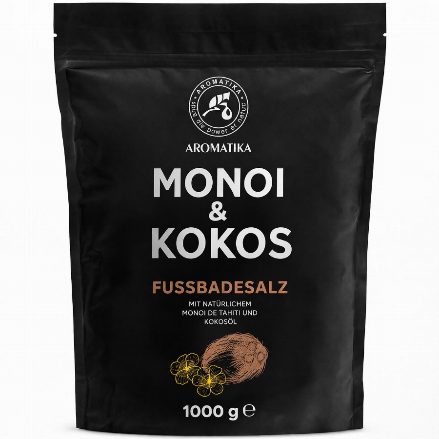 AROMATIKA Voetbadzout Monoi de Tahiti - Kokos 1000