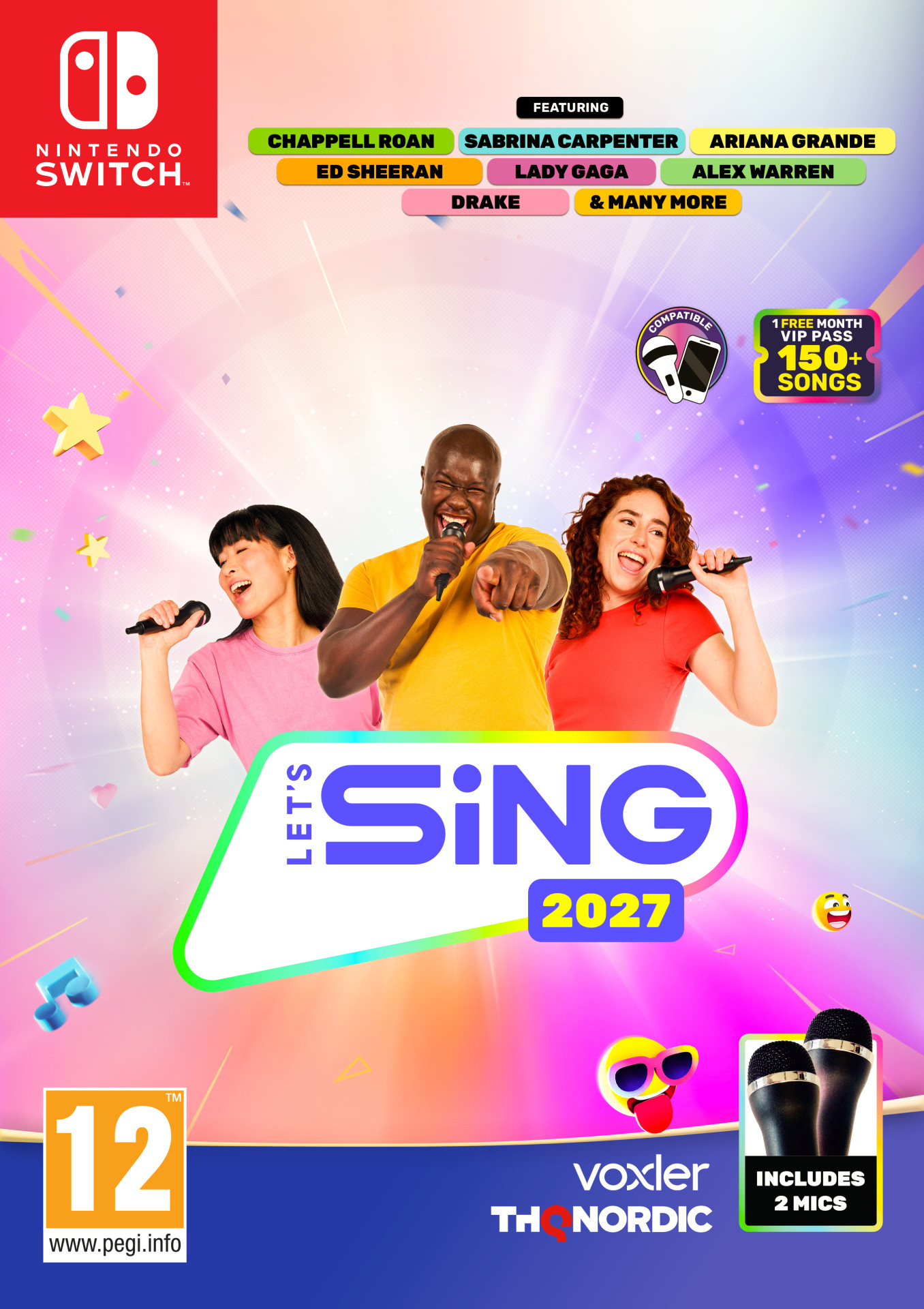 Let’s Sing 2027 – 2 Mic Bundle – International Version