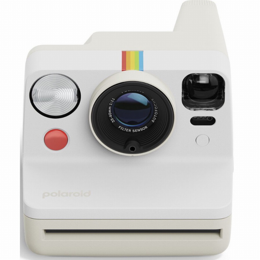 POLAROID NOW GEN3 WHITE PEBBLE