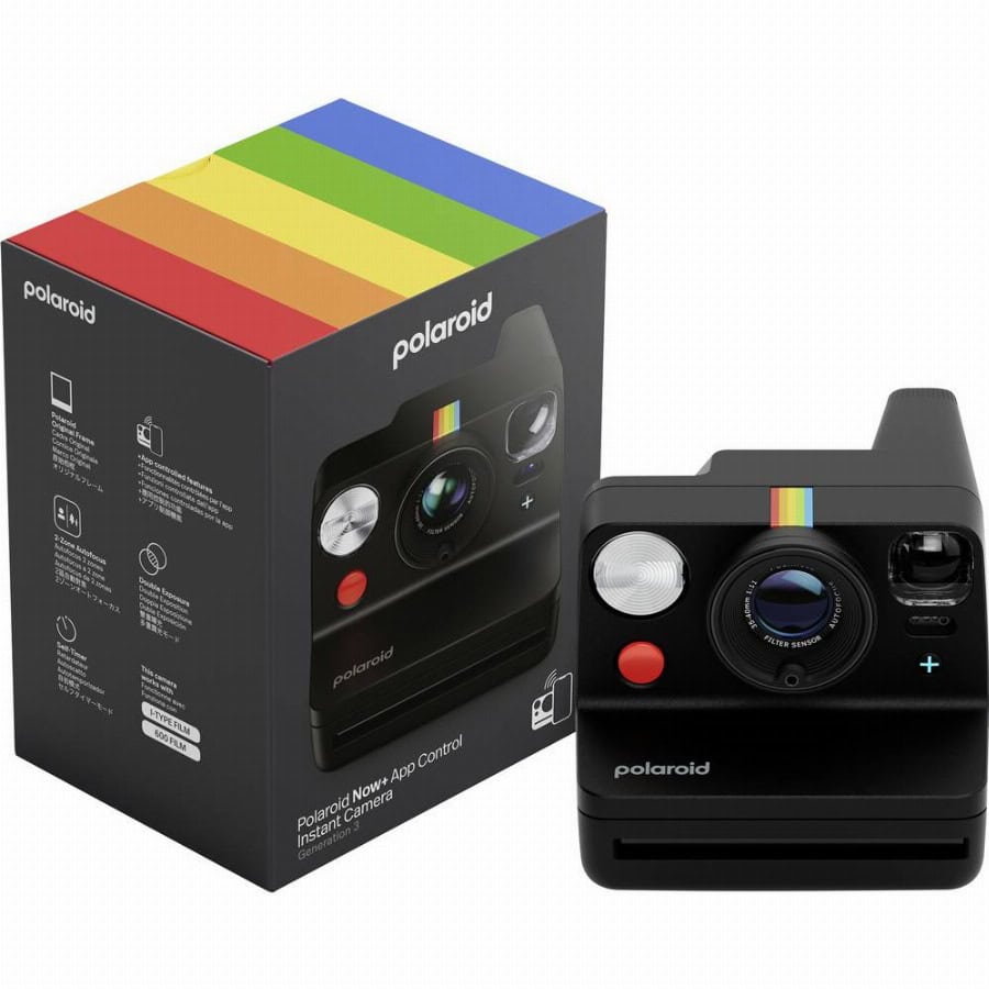 POLAROID NOW+ GEN3 BLACK