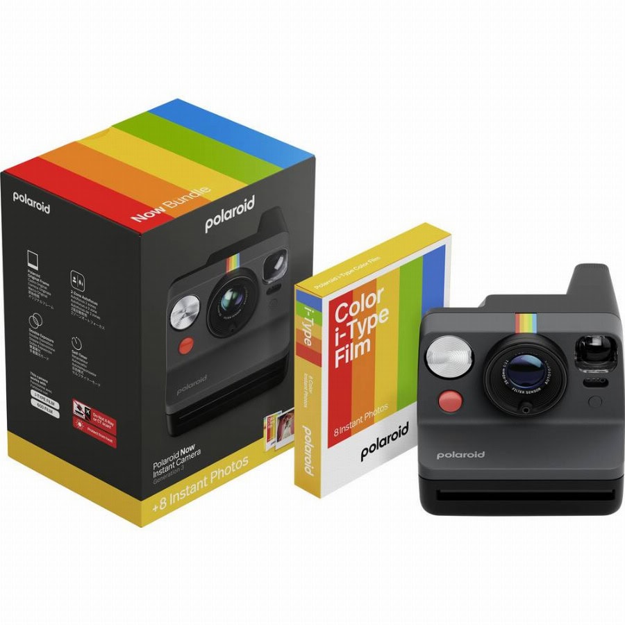 POLAROID PACK NOW GEN3 BLACK+8FILM
