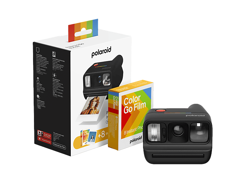 Polaroid Go Gen 3 Black + Film (8 Photos)