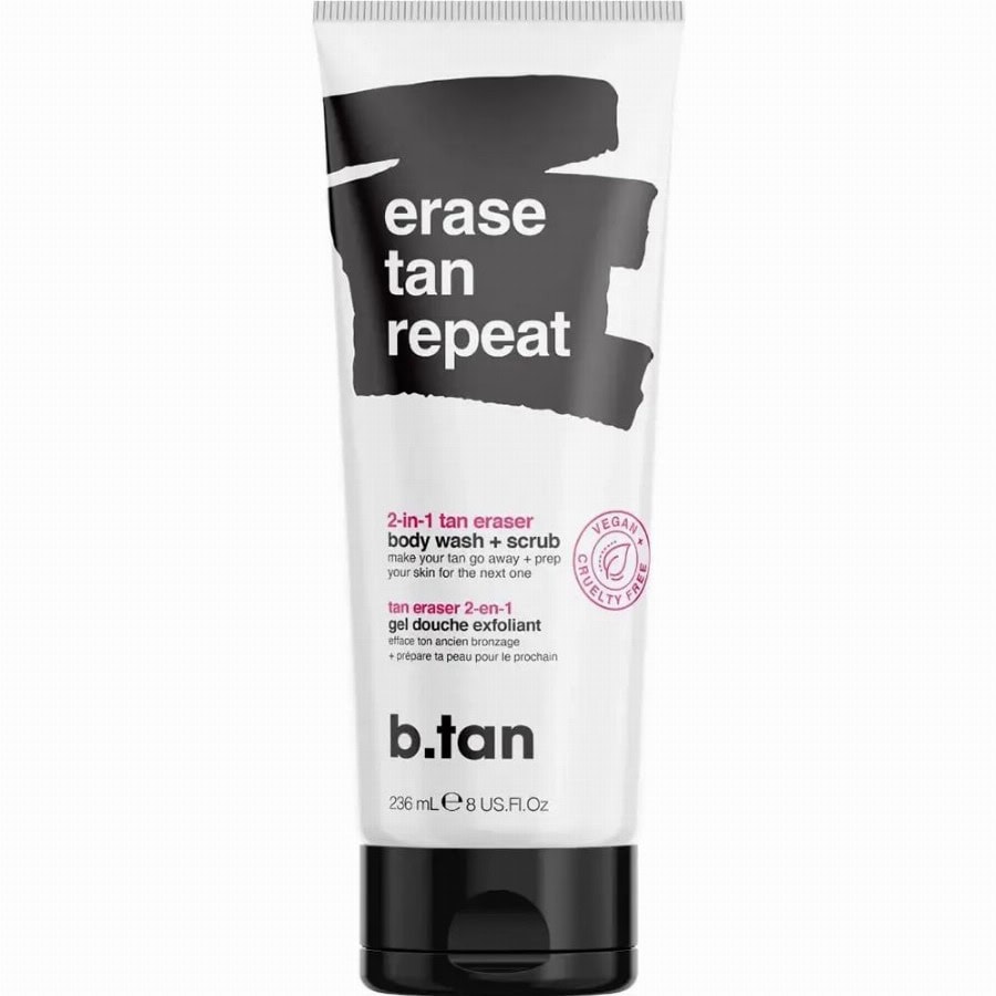 B.tan Erase Tan Repeat – Zelfbruinerverwijderaar & lichaamsscrub 236 Peeling