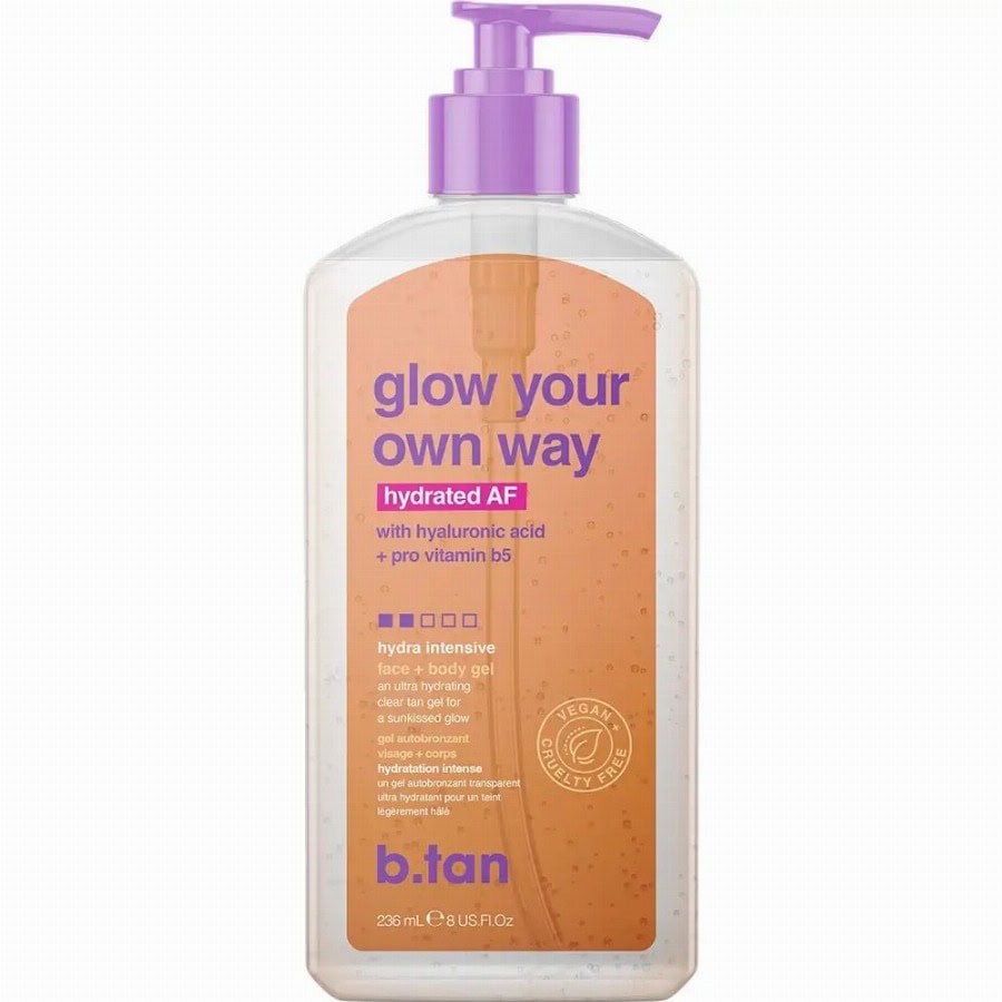 B.tan Glow Your Own Way Hydrated AF – Zelfbruiner & verzorging 236 Gel