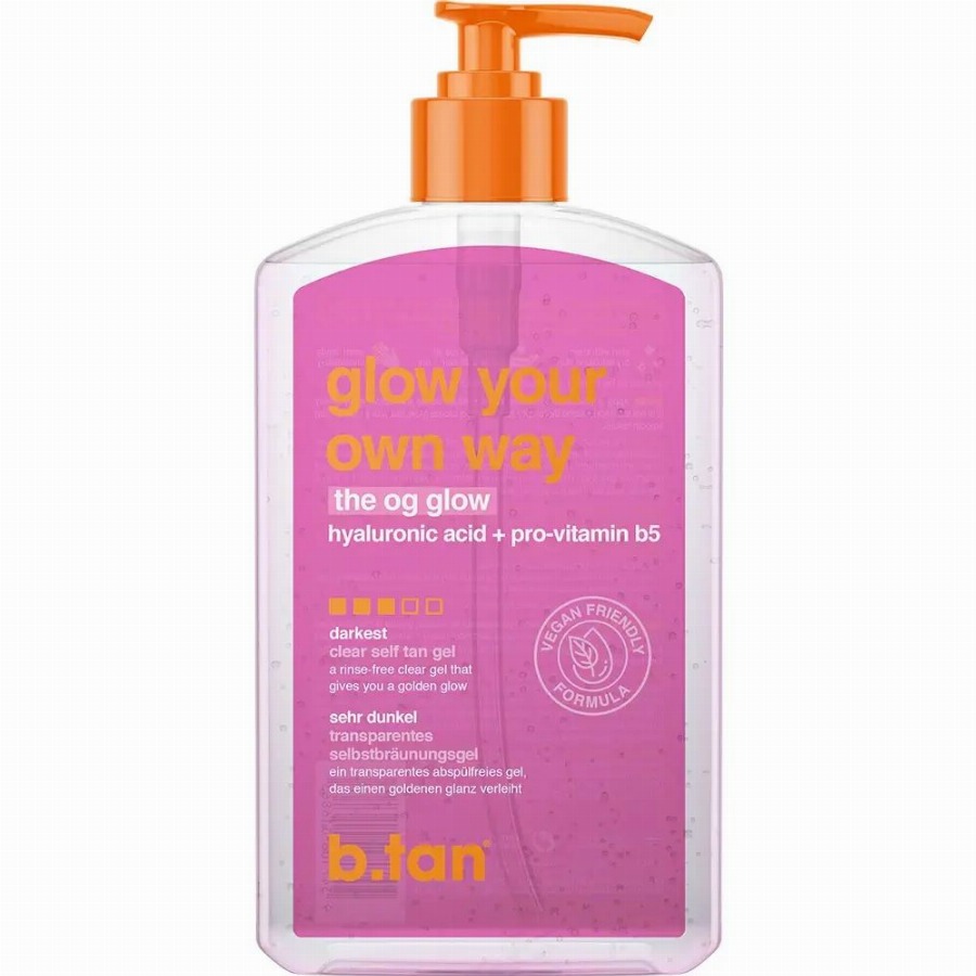 B.tan Glow Your Own Way Gradual Tan Lotion – Zachte bruining 473