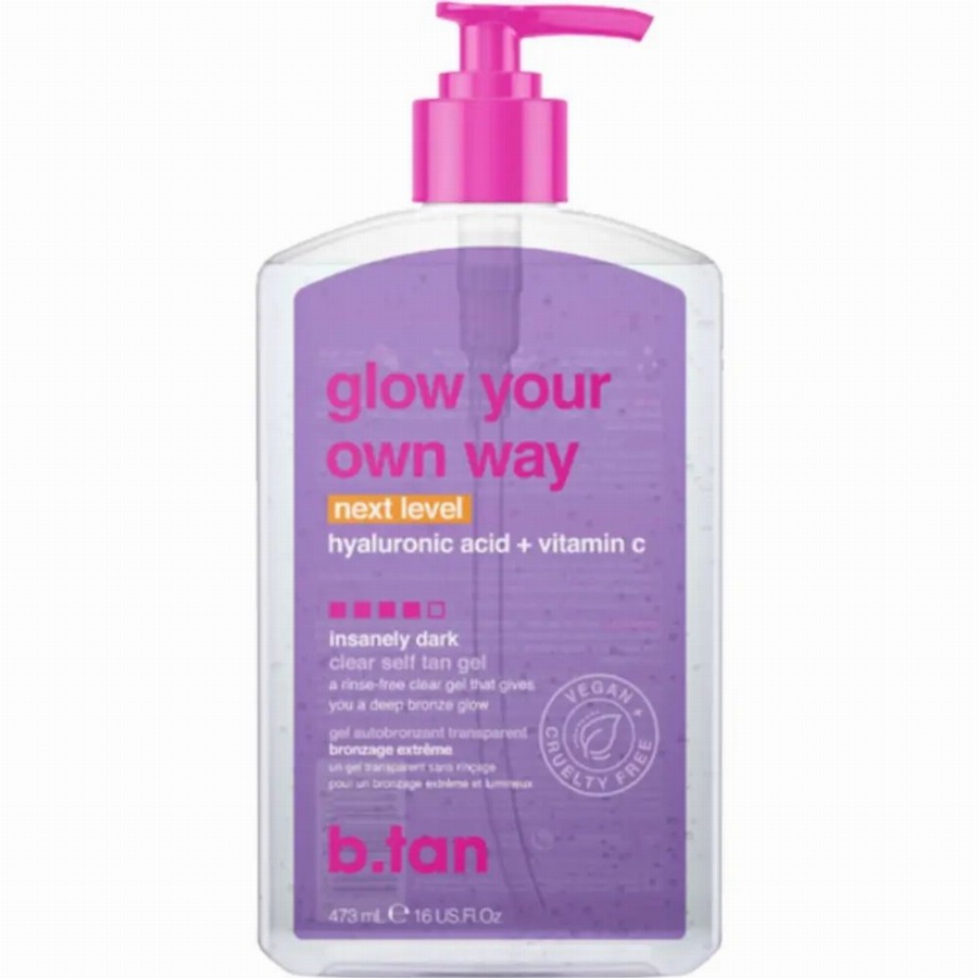 B.tan Glow Your Own Way Next Level – Intensieve bruiningslotion 473 Gel