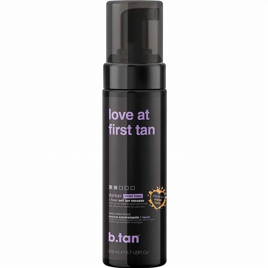 b.tan Love At First Tan zelfbruiningsmousse niveau 2 200 Doseerschuim