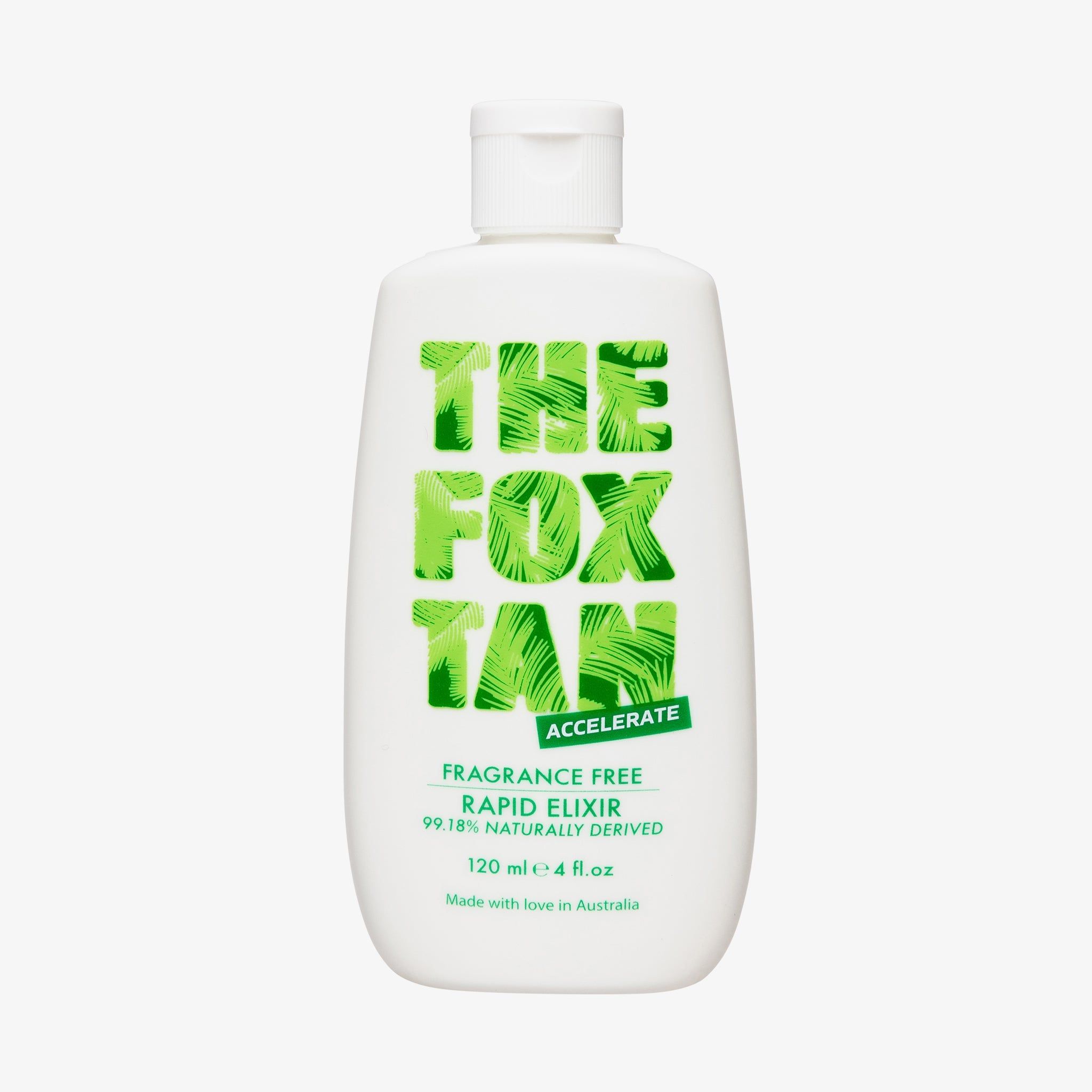 The Fox Tan Fragrance Free Rapid Tanning Elixir 0,14 Zonnecrème