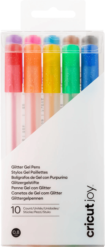 Cricut Joy Glitter Gel pennenset 10-pack
