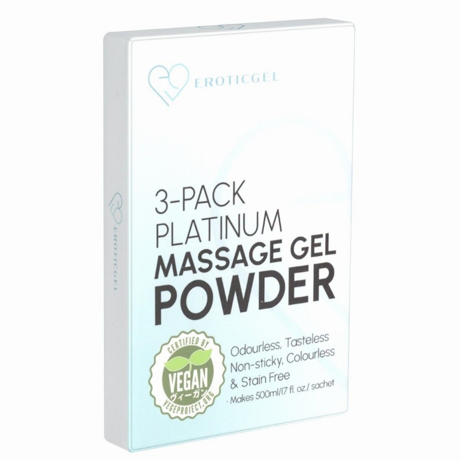Eroticgel *Platinum Massage Gel Powder* 0,015 Poeder