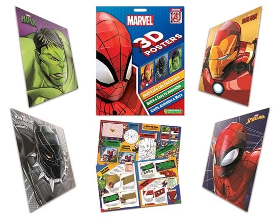 Marvel 3D Posters