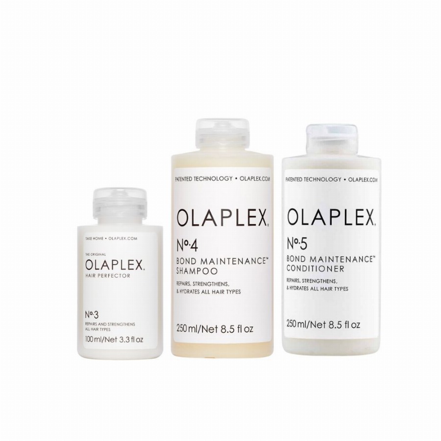 Olaplex No.3 Perfector & No.4 Shampoo No.5 Conditioner Set 100 Vloeistof